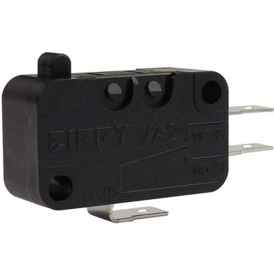 Mikro stikalo, 250 V/AC 16 A 1 x vklop/(vklop) Zippy VA2-16S0-00D0-Z tipkalno 1 kos-0