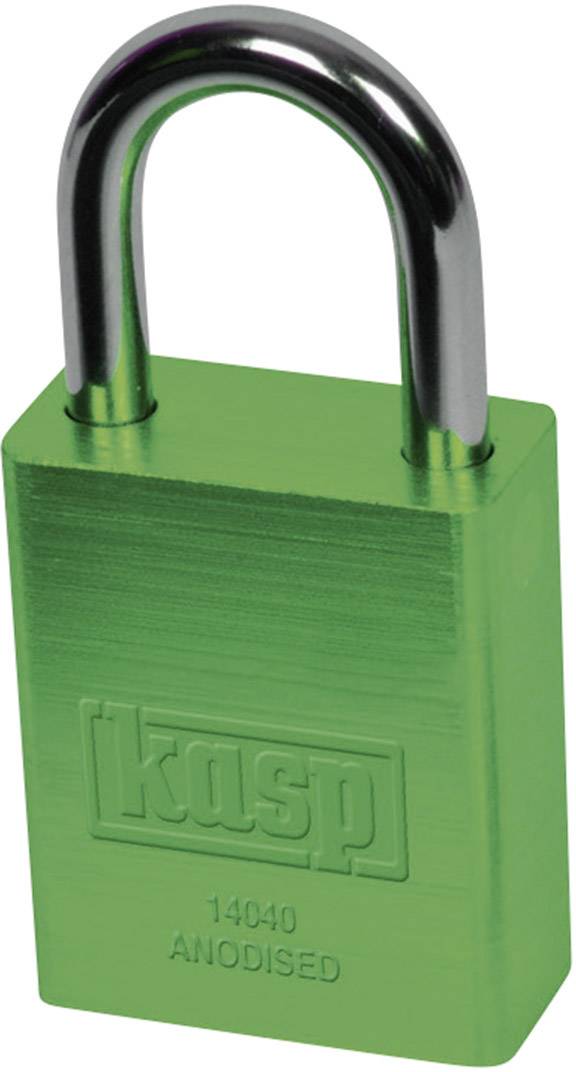 Ključavnica obešanka 38 mm Kasp K14040GRED zelena