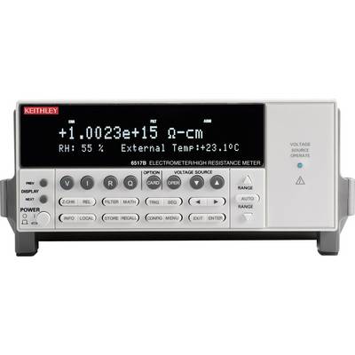 Namizni multimeter Keithley 6517/E kalibracija narejena po: delovnih standardih,-0
