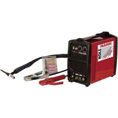 Holzmann Maschinen WIG/TIG inverterska varilna naprava TISA 200 H110200003 delovna napetost 230 V/50 Hz varilni tok 5 - -0