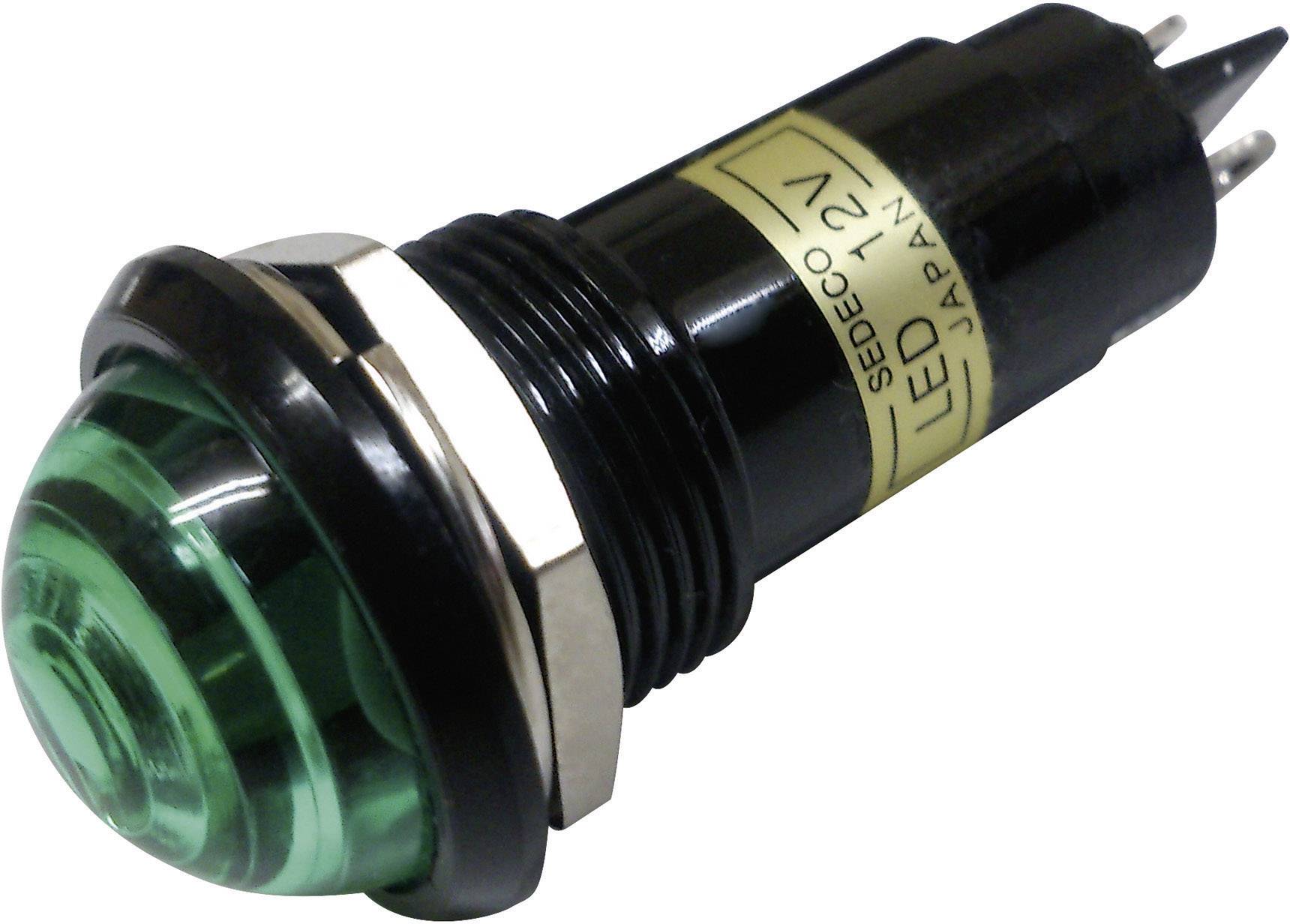 Sedeco 1170524 LED signalna lučka zelena 24 V/DC