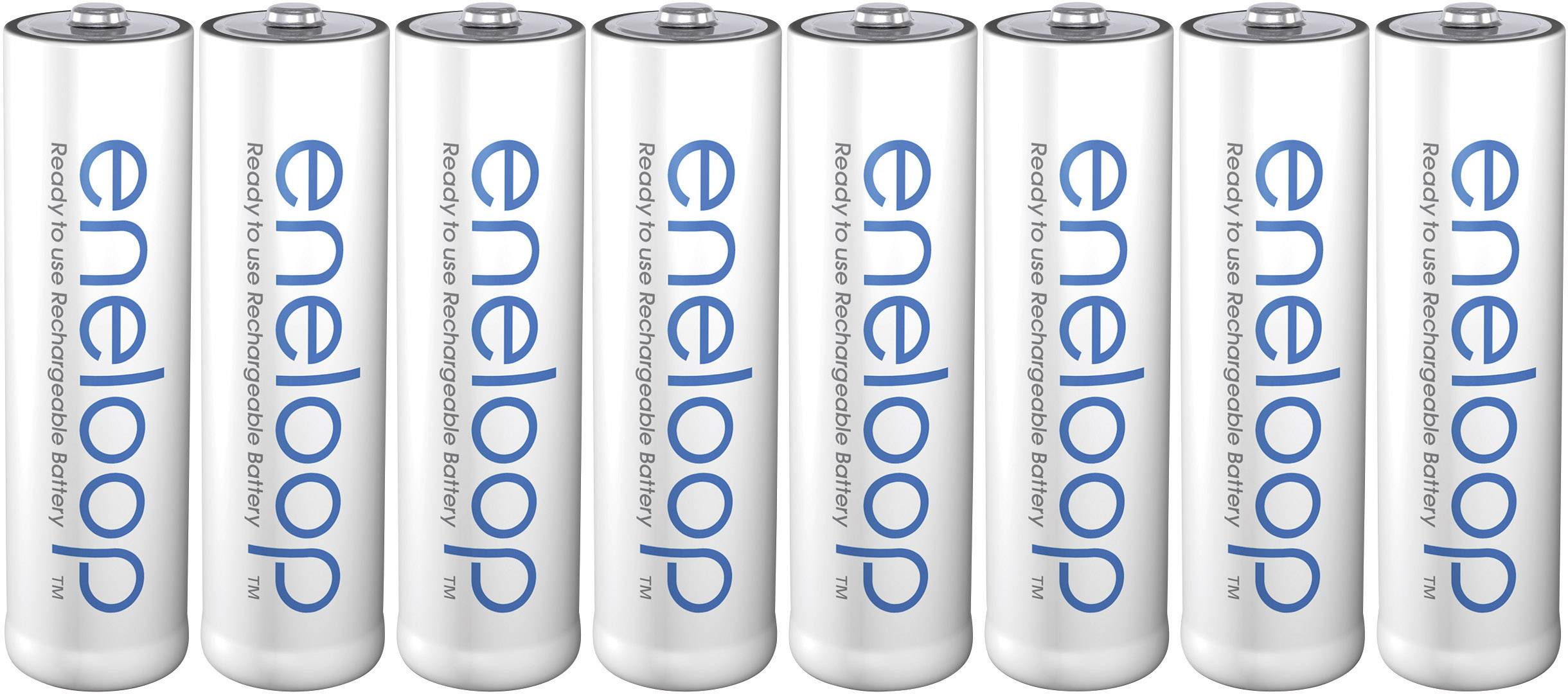 Mignon (AA) akumulator NiMH Panasonic eneloop HR06 1900 mAh 1.2 V 8 kosov