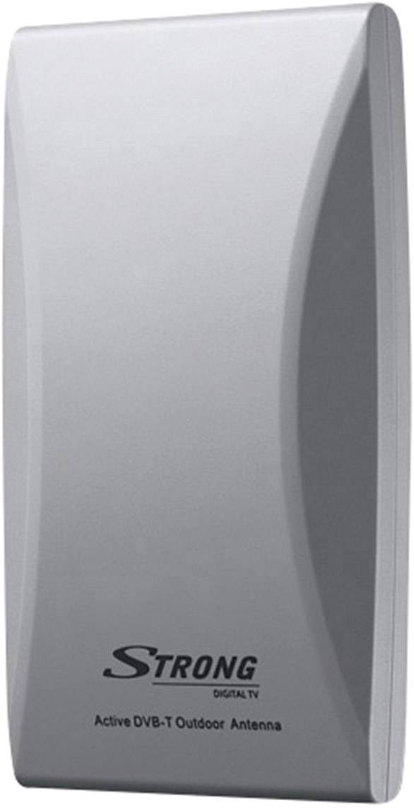 Strong SRT ANT 45 aktivna dvb-t/t2 ravna antena na prostem Okrepitev: 20 dB siva