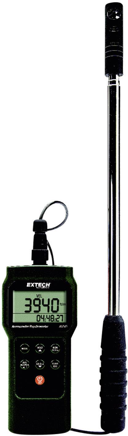 Extech CMM/CFM anemometer/psihrometer, zapisovalnik podatkov, merilnik plinov-0