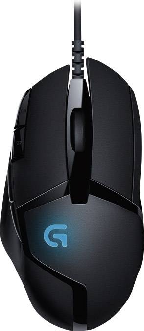 USB Gaming miška Logitech G402 Hyperion Fury FPS črna 910-004067-0