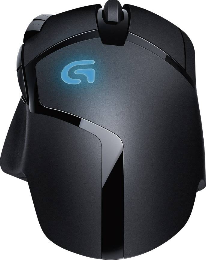 USB Gaming miška Logitech G402 Hyperion Fury FPS črna 910-004067-1