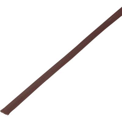 TRU COMPONENTS 1572545 CBBOX0510-BN pletena cev rjava PET 5 do 10 mm 10 m-0
