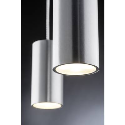 Visokonapetostni tračni sistem-svetilke URail LED fiksno vgrajena 6 W LED Paulmann Barrel iz kroma (mat)-4