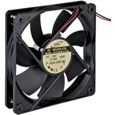 ADDA AD1224UB-A71GL aksialni ventilator 24 V/DC 168.2 m³/h (D x Š x V) 120 x 120 x 25 mm-0