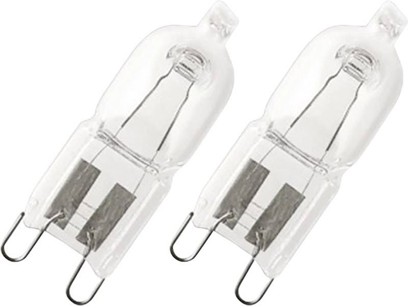 OSRAM eko halogenka EEK: G (A - G) G9 43 mm 230 V 35 W toplo bela vtični vznožek zatemnilna 2 kos