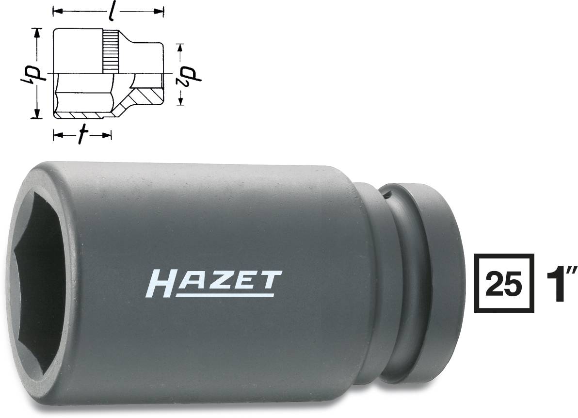 Hazet 1100SLG-38 močan nasadni ključ 1" (25 mm) 1100SLG-38-0