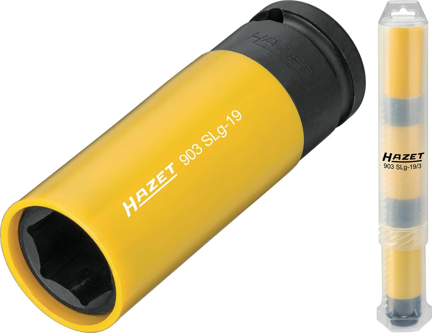 Hazet 903SLG-19/3 903SLG-19/3 zunanji šestrobi močan nasadni ključ 19 mm 1/2" (12.5 mm)-0