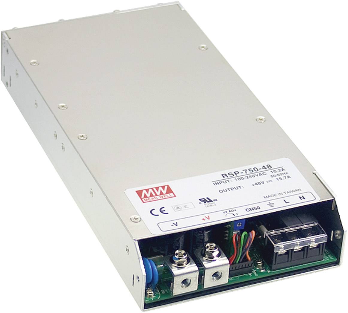AC/DC napajalni modul, zaprti Mean Well RSP-750-27 750.6 W-0