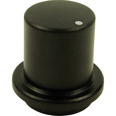 Cliff vrtljivi gumb K19A FCR7171 črni, premer osi 6 mm