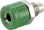 econ connect HOBGN laboratorijski ženski konektor vgradni ženski konektor, navpičen Premer pina: 2.6 mm zelena 1 kos