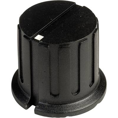 Vrtljivi gumb s kazalcem, črne barve (premer x V) 23.3 mm x 20 mm SCI PN-38B (6.4mm) 1 kos