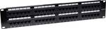 Intellinet 560283 48 vrat omrežni patch panel CAT 3, CAT 4, CAT 5, CAT 5e, CAT 6 2 U