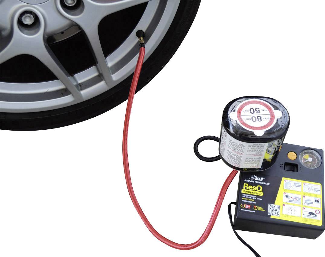 Komplet za popravilo predrtih pnevmatik Airman 71-051-011 ResQ Tech Integrated Tire Repair Kit-6