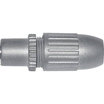 Coax IEC konektor, naravnost Premer kabla: 6.8 mm-0