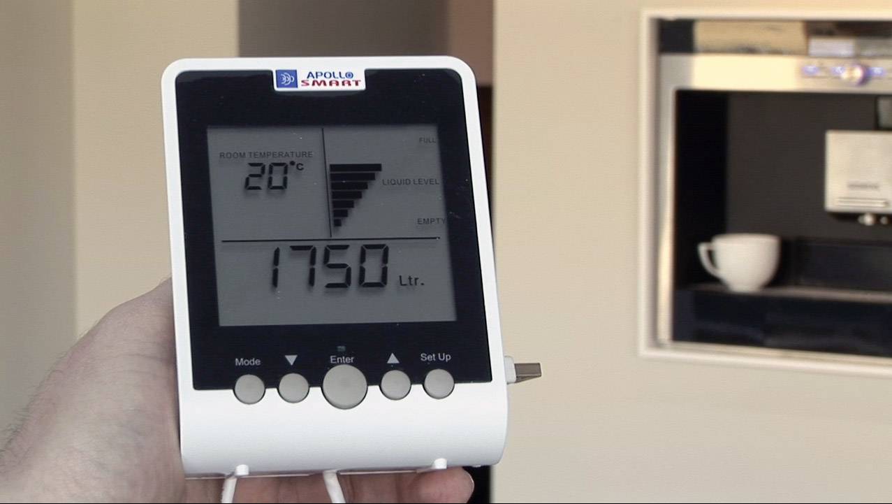 Apollo Ultrasonic senzor nivoja Apollo Smart Alarm Apollo Smart Alarm Obratovalna napetost (območje): 150 - 250 V/AC 1 k-6