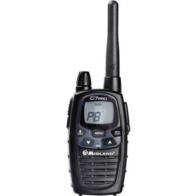 Midland G7 Pro Single C1090.14 pmr/lpd ročna radijska postaja-0