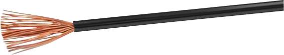 Gumirani vodnik H05V-K 1 x 0.5 mm črne barve VOKA Kabelwerk H05VK05SW 100 m-0