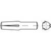 TOOLCRAFT 136348 napenjalni zatič z utorom (Ø x D) 1.5 mm x 6 mm jeklo 250 kos