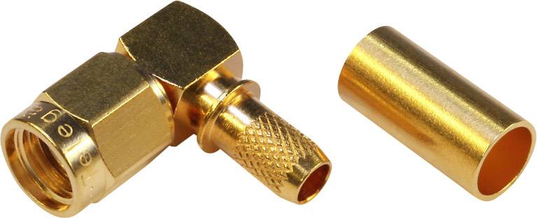 Telegärtner 100024657 100024657 SMA-povratni priključek kotni moški konektor 50 Ω 1 kos-0