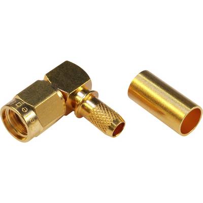 Telegärtner 100024657 100024657 SMA-povratni priključek kotni moški konektor 50 Ω 1 kos-0