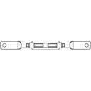 TOOLCRAFT 136632 matica nateznega vijaka M24 jeklo galvansko pocinkan DIN 1480 1 kos-0
