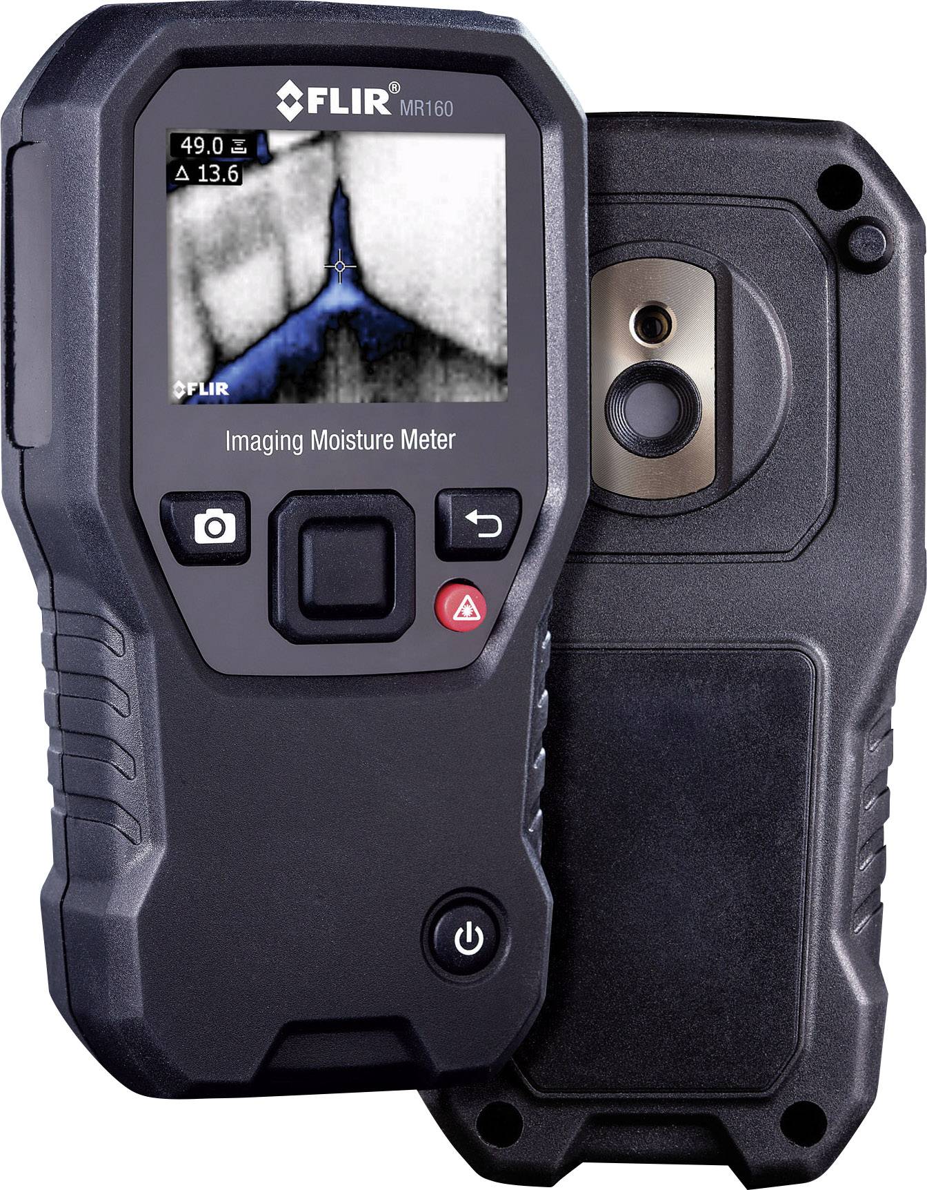 Merilnik vlage v materialu FLIR MR 160 vlažnost v zgradbah (merilno območje): 0 do 100 % vol z integrirano toplotno kame-1