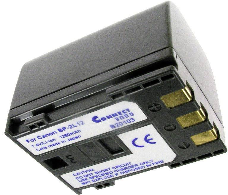 Akumulator za fotoaparat Connect 3000 nadomestni originalni akumulator NB-2L12 7.4 V 1500 mAh