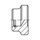 tlačni kosi 25 mm jeklo 10 kos TOOLCRAFT 137882-0