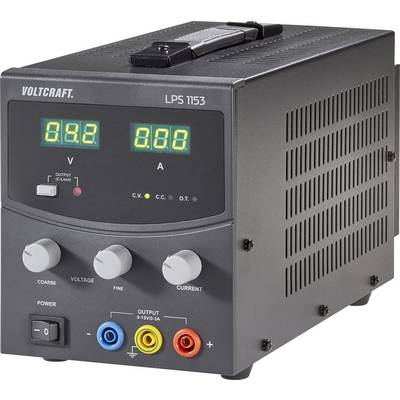 VOLTCRAFT LPS1153 laboratorijski napajalniki, nastavljivi 0 - 15 V/DC 0 - 3 A 45 W Število izhodov 1 x-1