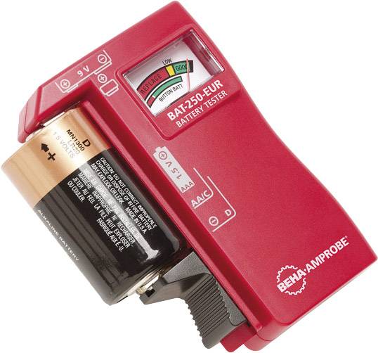 Beha Amprobe BAT-250-EUR baterijski tester, analogni, 9 V blok baterije-2