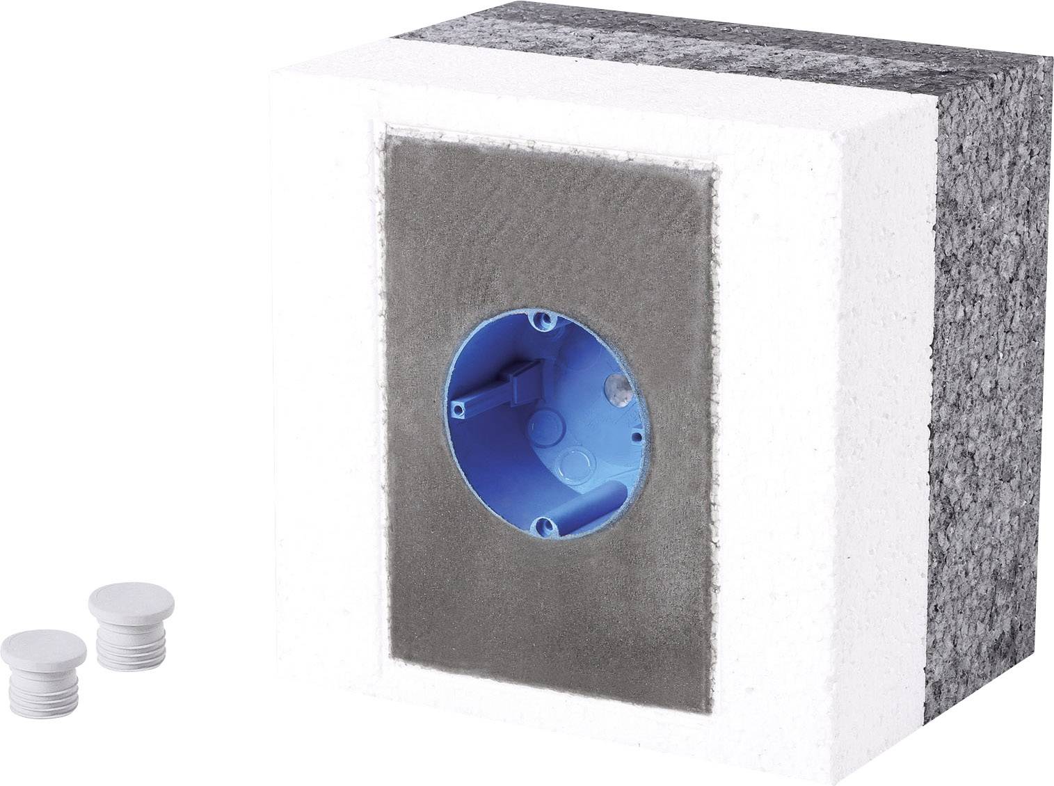 F-Tronic 7810015 Doza za naprave 1-Fach TIE-System modra