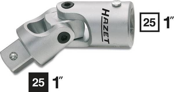 Hazet 1121 1121 univerzalni spoj  1 palec Pogon (izvijač) 1" (25 mm) 144 mm 1 kos
