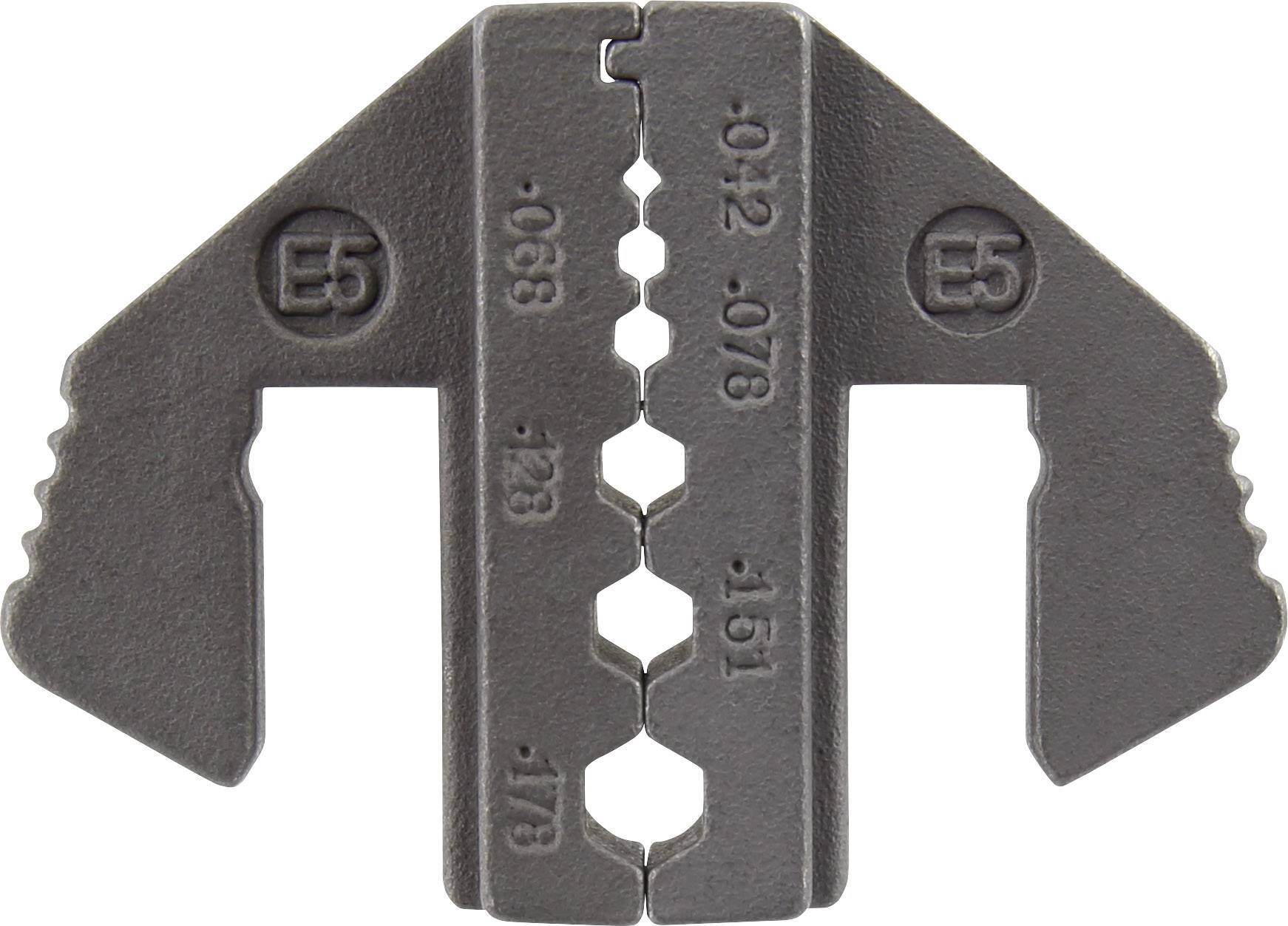 Krimp vložek za stiskanje koaksialnih vtičnih konektorjev, vtič za optična vlakna RG174, RG179, RG8218 TOOLCRAFT 1423401 primere