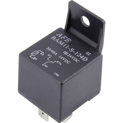 Avtomobilski rele 12 V/DC 30 A 1 izmenjevalnik AFE BAM11-S-112D-0