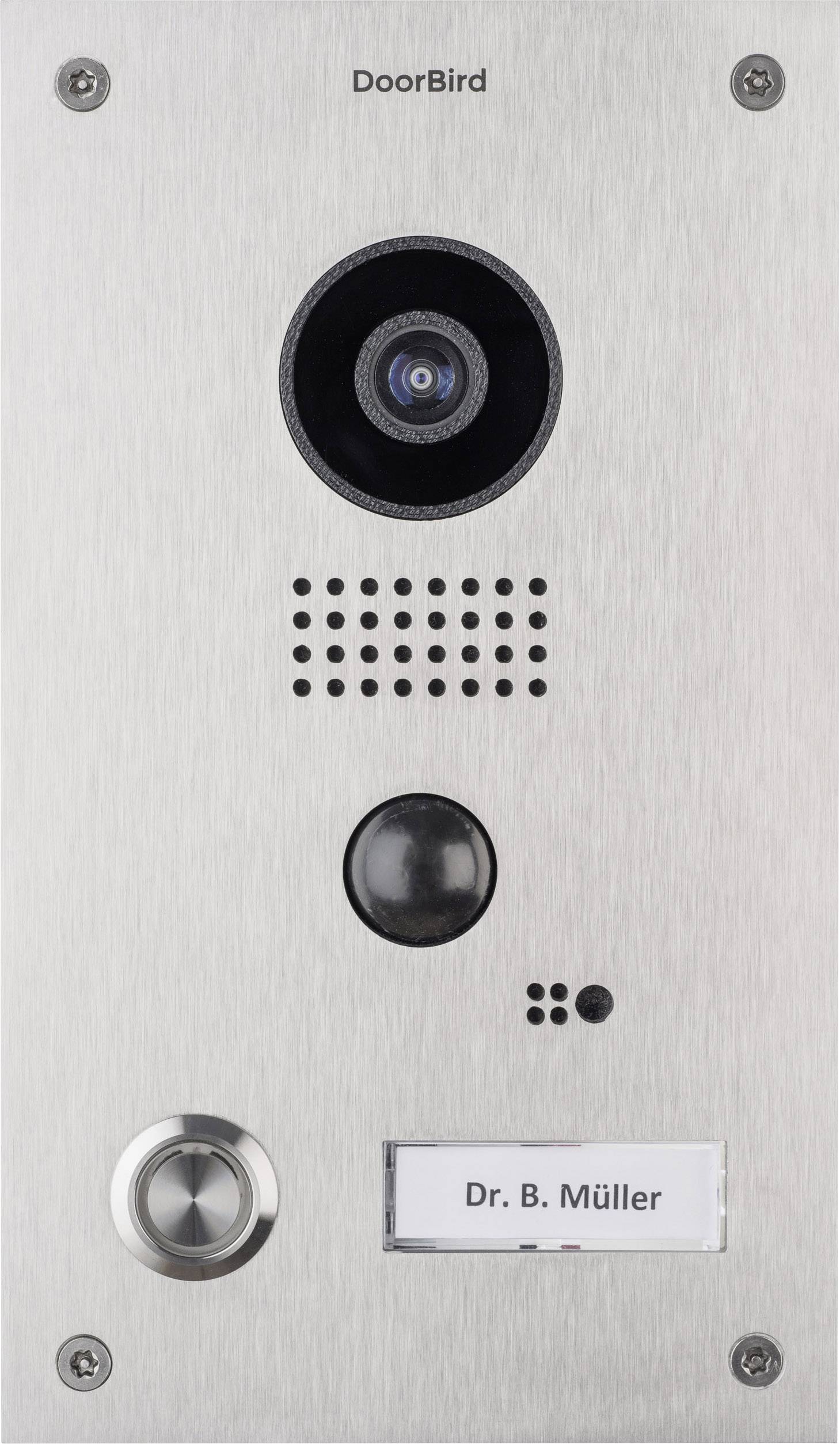 IP-Video domofon zunanja enota Door Bird D202 1 družinska hiša nerjaveče jeklo