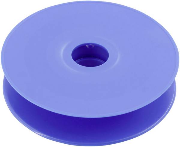 Prazen kolut, modre barve TRU COMPONENTS 1572882 1 kos
