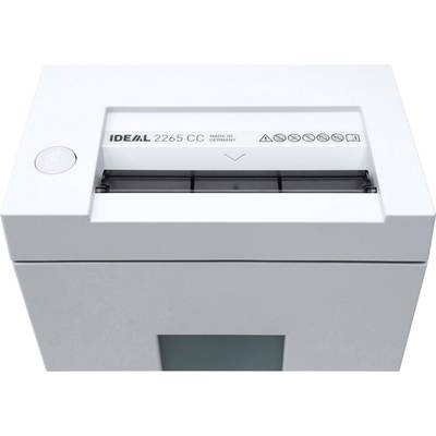 Ideal Office 2265 uničevalnik dokumentov 11 List rezanje na trakove 4 mm P-2 20 l Tudi reže pisarniške sponke, pritrdiln-6