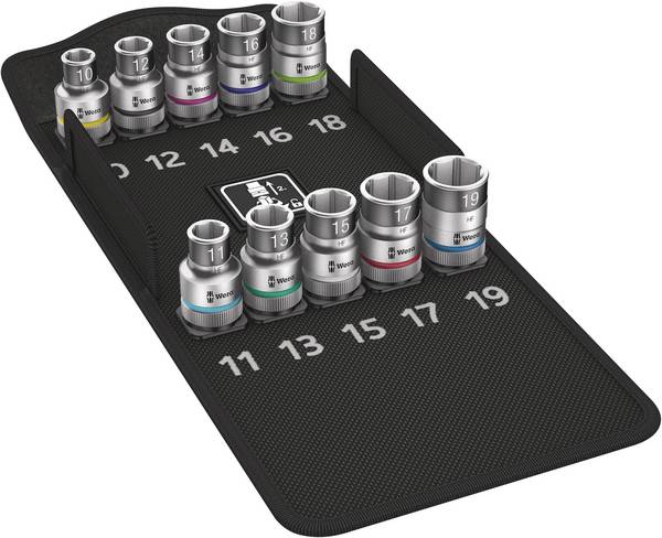 Wera 8790 HMC HF komplet nasadnih ključev  1/2" (12.5 mm) 10-delni 05004203001