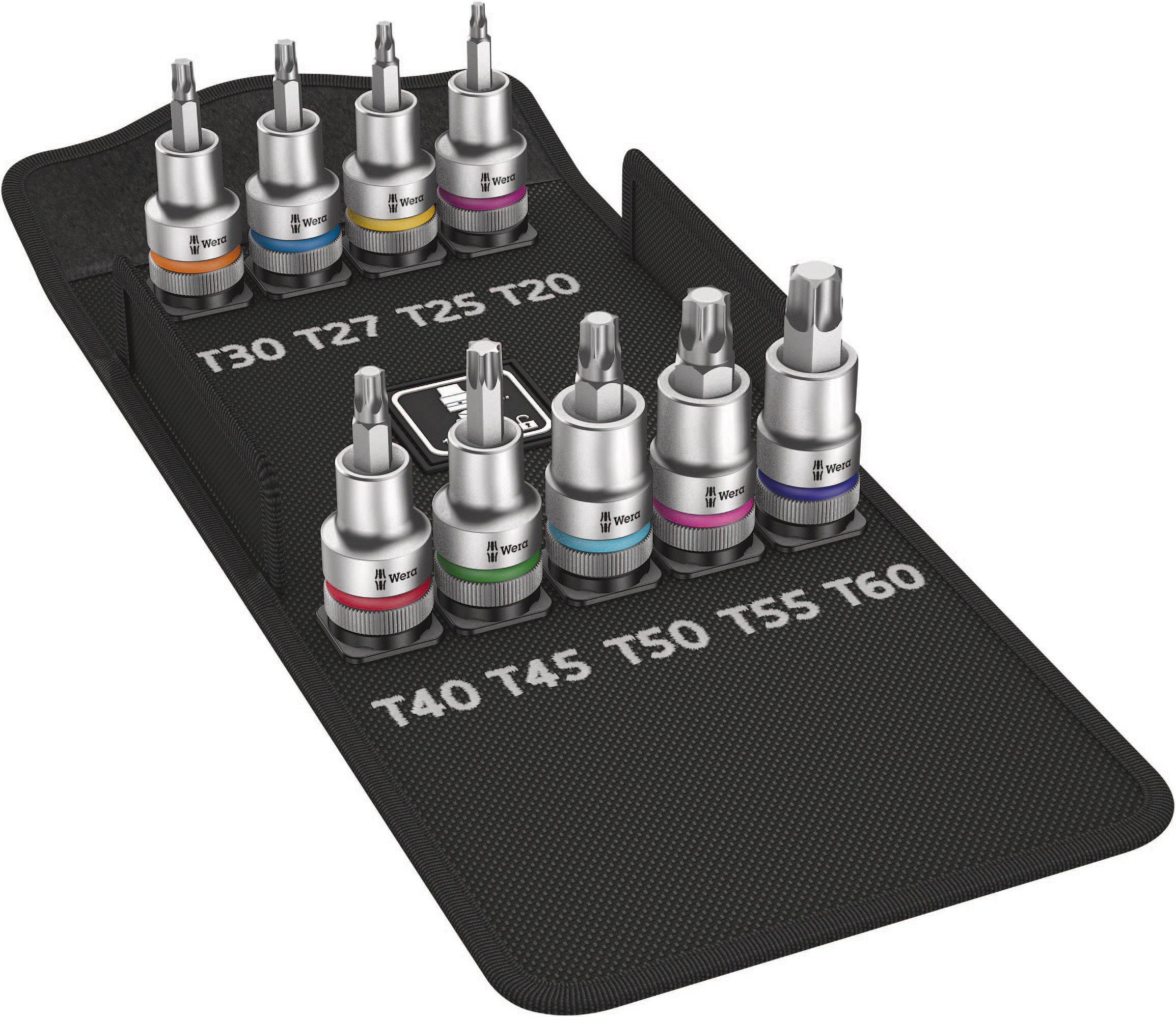 Wera 8767 C HF komplet nastavkov za nasadni ključ metrični 1/2" (12.5 mm) 9-delni 05004202001-0