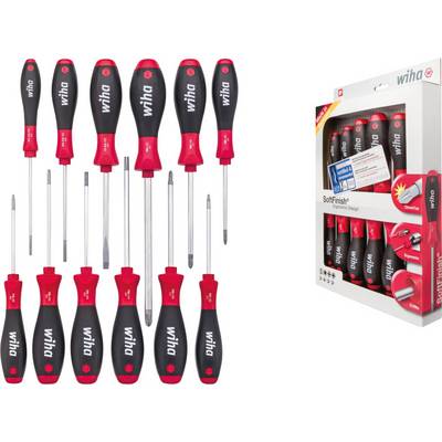 Delovni komplet izvijačev 12delni Wiha SoftFinish reža, notranji-TORX, križni Pozidriv, križni Phillips-0