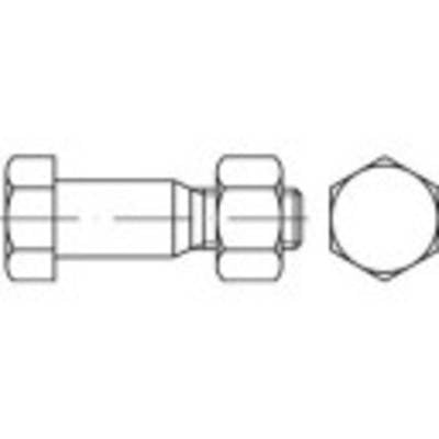 TOOLCRAFT 144255 šestrobi velikostni vijaki M24 70 mm šestrobi DIN 7968 jeklo vroče pocinkan 25 kos-0