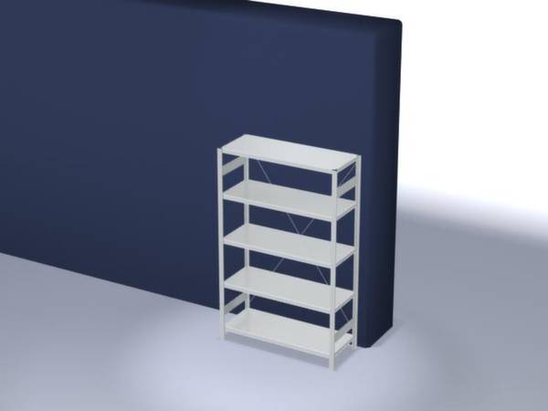 Orion Regalsysteme HKG20513XL regal s policami-osnovni modul 185 kg (Š x V x G) 1.36 x 2 x 53.5 m jeklo plastificiran sv-0