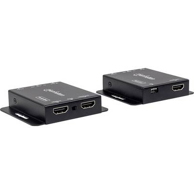 Manhattan 207461 HDMI®, Gigabit-LAN (1 Gbit/s) razširitev (podaljšanje) preko omrežnega kabla RJ45 50 m-0