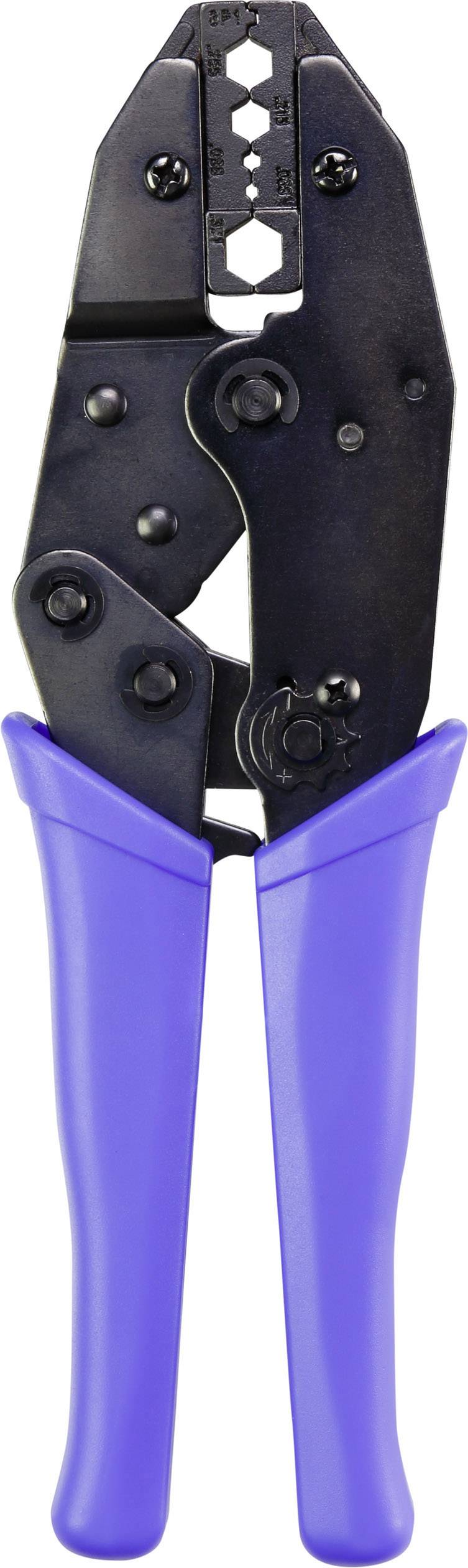 TOOLCRAFT 1486700 klešče za stiskanje koaksialni vtični priključek RG6, RG58, RG59, RG62