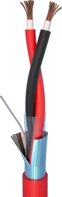Kabel za detektor požara LSZH 2 x 1.5 mm rdeče barve ELAN 282151R meterski-0